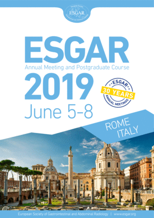 ESGAR 2019 - 30th Annual Meeting and Postgraduate Course